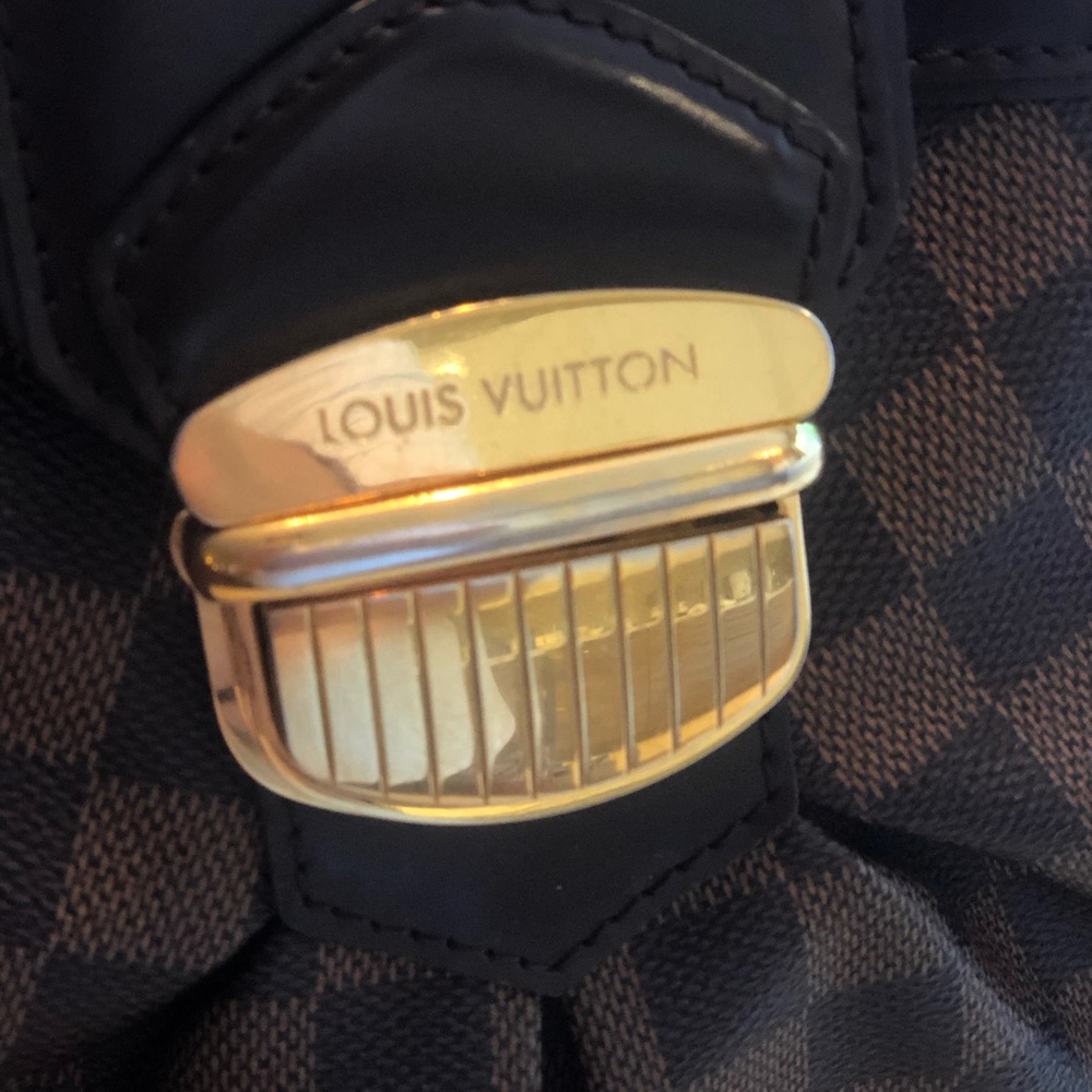 Louis Vuitton Sistina Damier Satchel Purse - Picture 5 of 9